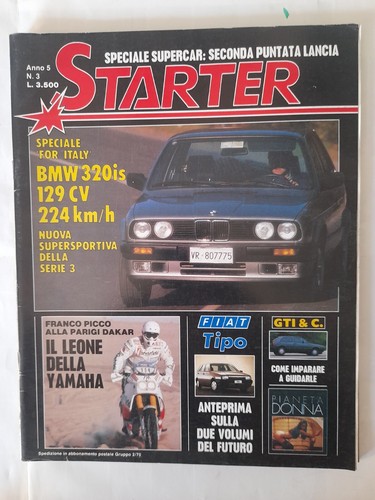 Starter rivista auto moda - di, e