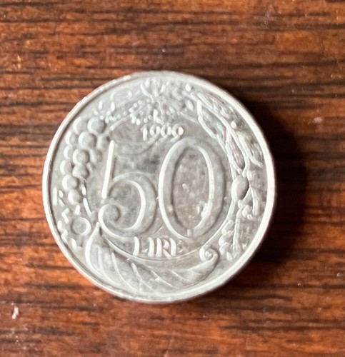 Moneta lire piccola 1999 - 50,