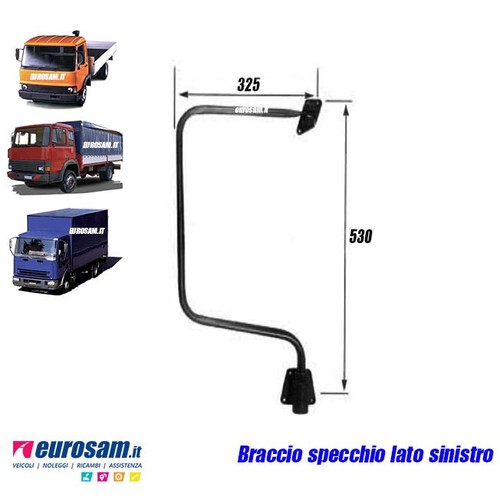 Braccio specchio adatto - adatto, a