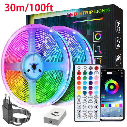 Rgb led strip lights app - strip,