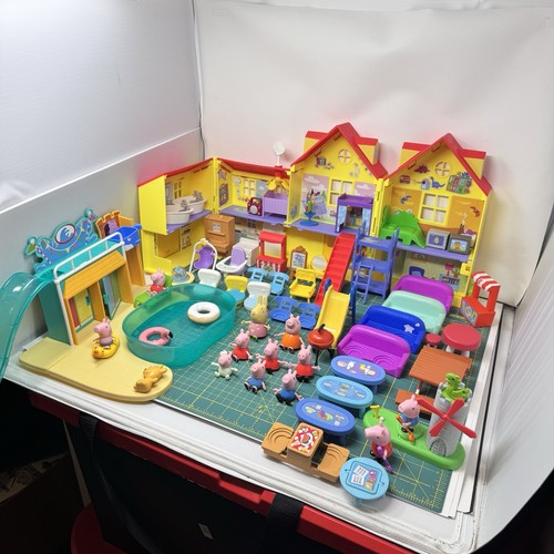 Enorme peppa pig house parco - enorme,