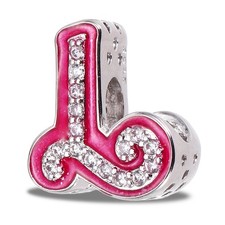 Charm lettera per bracciali - lettera,
