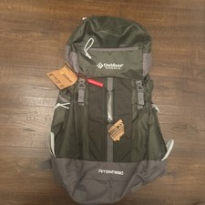 Zaino da trekking OUTDOOR punta di freccia gr/grigio 47,5 litri confezione telaio interno 