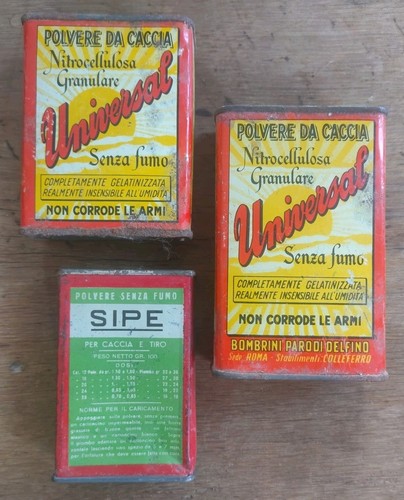 Scatole polvere sparo da - polvere,