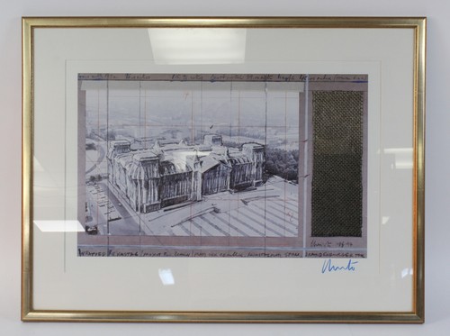 Stampa christo wrapped - christo,