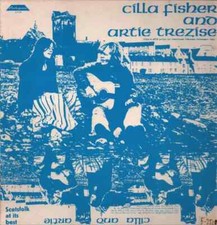 LP Cilla Fisher & Artie Trezise Scotsfolk At Its Best NEAR MINT Autogram