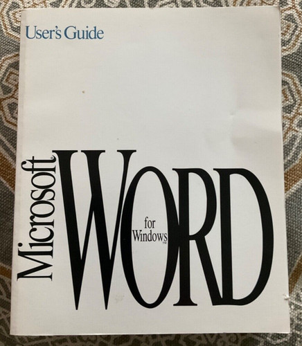 User guide microsoft word - guide,