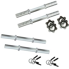 Toorx Manubri in Acciaio Diametro 25 mm Manubrio Cromato Vite Farfalla Palestra