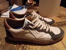 Sneakers uomo 4B12 41 bianche made in Italy