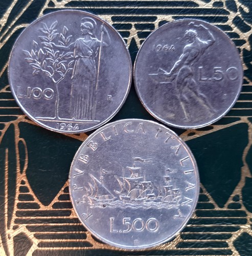 Monete lire del 1964 - ($),