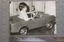 Fotografia epoca Auto a Pedali Pedal Car PINES Record Cortina anni '60