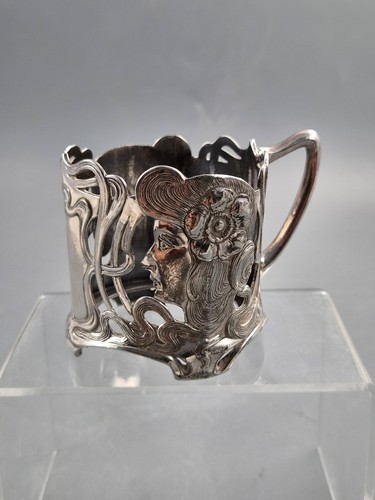 Wmf art nouveau - art, portabicchieri