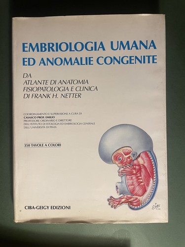 Embriologia umana ed - aa.vv.,,