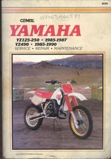 MANUALE CLYMER YAMAHA YZ125 &