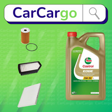 Kit tagliando per Kia Rio 1.4 CRDi 77 Diesel 2017-2023 olio aria abitacolo OLIO CASTROL