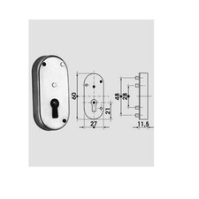 SERRATURA A STRINGA 333 MERONI PER MOBILI ANTE ARMADIO M67B 67/BIS