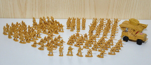 Lotto soldatini militari ii - ww,