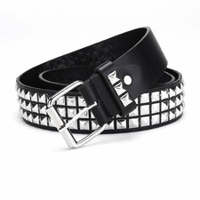 Ceinture Cloutée Métal Punk