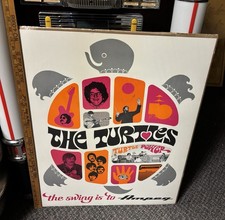 Poster Pubblicitario Amplificatore Chitarra Ampeg Vintage Fine Anni 60 Le Tartarughe