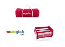 Borsa trasporto lettino lodge red con manici 9Z94K8BRK INGLESINA -nuovo-Italia