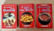 3 libri ricette cucina Lisa