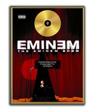 Poster Eminem, The Eminem Show, CD ORO/PLATINO, poster incorniciato rap hip hop 
