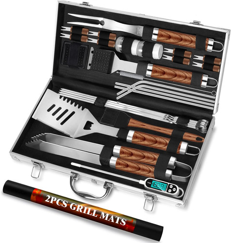 Set utensili per - set, barbecue