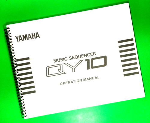 Manuale uso per yamaha qy10 - manuale,