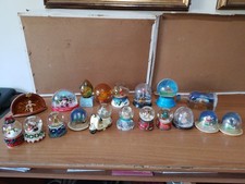 N.19 PALLE DI NEVE ''MERRY CHRISTMAS''TUTTI DIFFERENTI' VARI VINTAGE'''VEDI FOTO