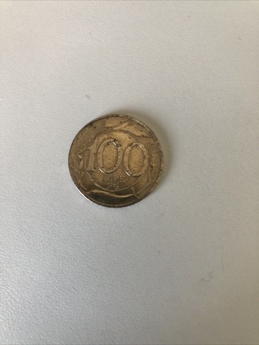 Moneta 100 lire testa - moneta, da
