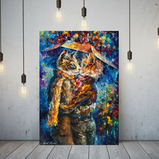 Leonid Afremov BACIO DI GATTO