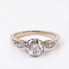 925 Silver 1.5 CT Round Cut