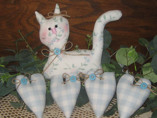 Cottage blu polveroso gatto - , 4