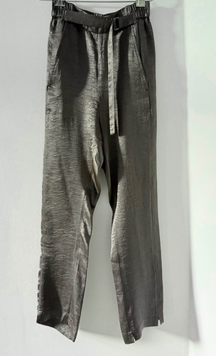 Pantaloni pigiama cropped - , raso