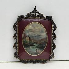 Quadro Cornice In Bronzo