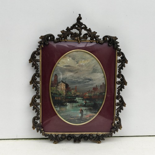 Quadro cornice bronzo - quadro,