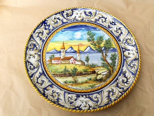 Antico piatto montelupo - antico,