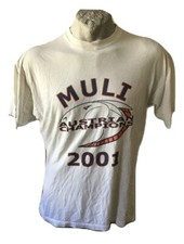 Maglia Celebrativa Muli Trieste 2001 football americano t-shirt jersey Taglia XL