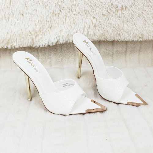Sandali slip venus bianchi - sandali,