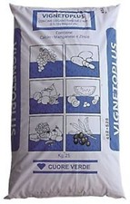 VIGNETOPLUS KG. 25 CONCIME PER VITI,PIANTE DA FRUTTO IN PRODUZIONE, ORTAGGI.