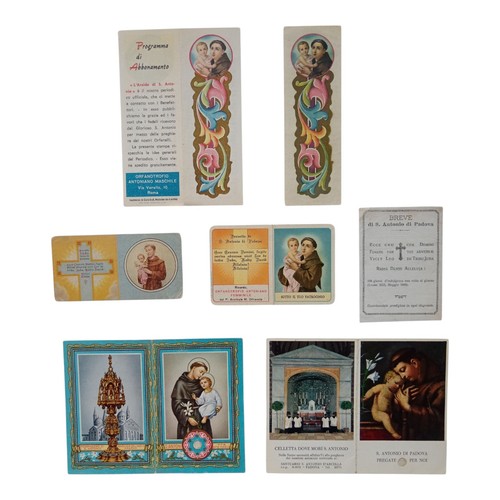 Lotto santini antichi san - santini,