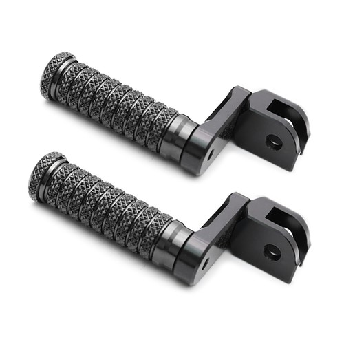 Black pole 40mm lowering - lowering, front