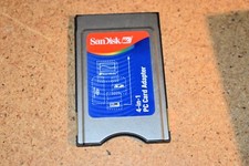 SanDisk 4-in-1 PC Card Adapter