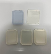 N°5 CUSTODIE VUOTE PER SCHEDA DI MEMORIA COMPACT FLASH