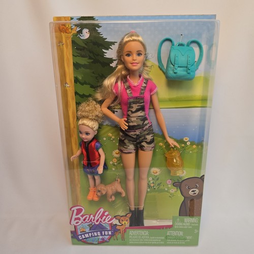 Barbie camping fun - camping, dolls