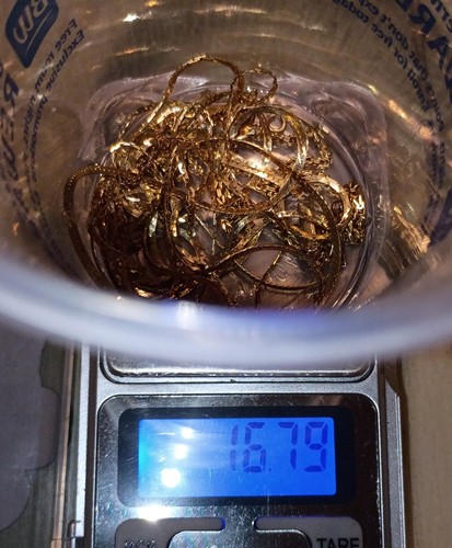 Lotto oro carati 17 - oro, 14