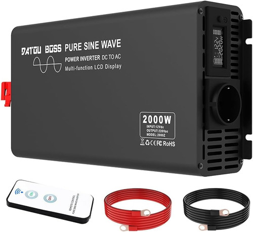Inverter 12v 220v onda pura - 220v,