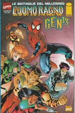 fumetto BATTAGLIE DEL MILLENNIO n 4 L'UOMO RAGNO GEN 13 - MARVEL ITALIA