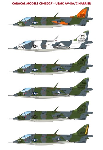 Decalcomanie harrier caracal - decalcomanie,