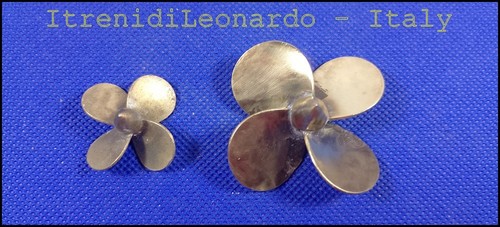 Eliche quadripala tipo - quadripala, "t"